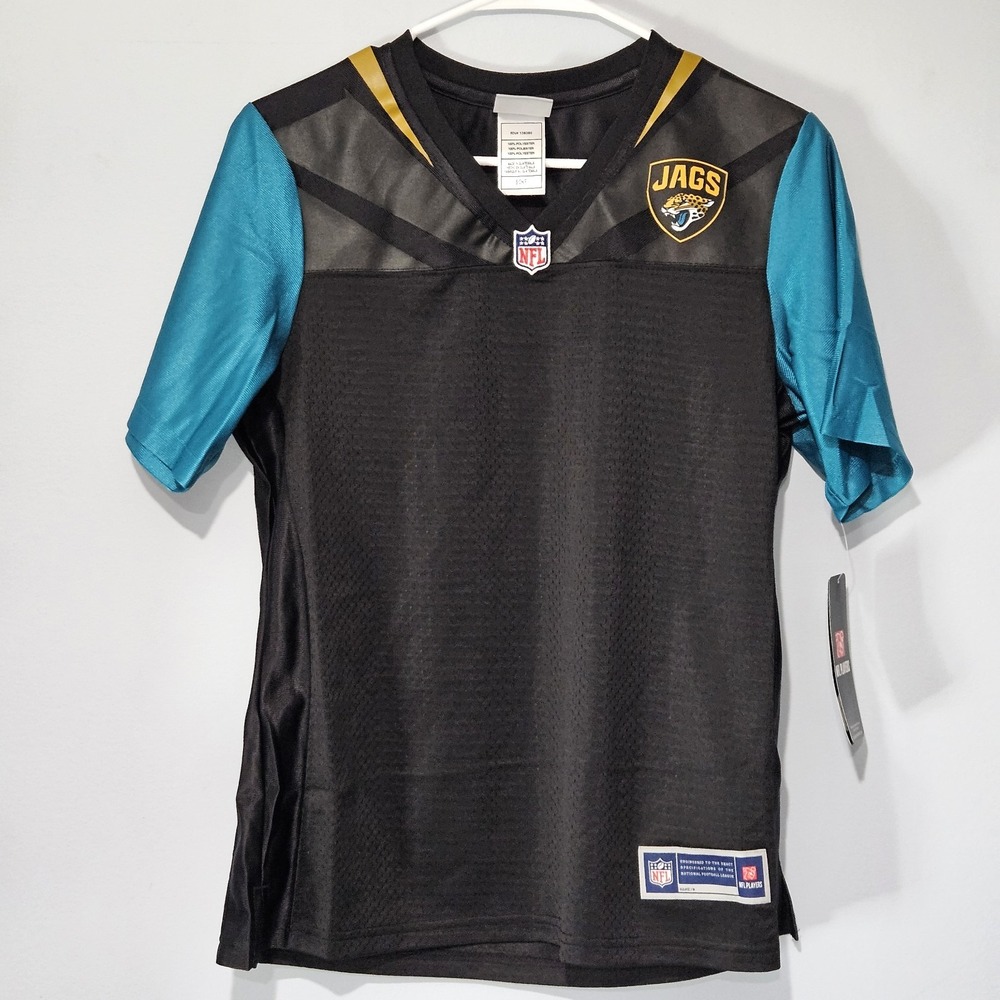 Pro Line Jacksonville Jaguars Women's Blank Jersey Size S Black